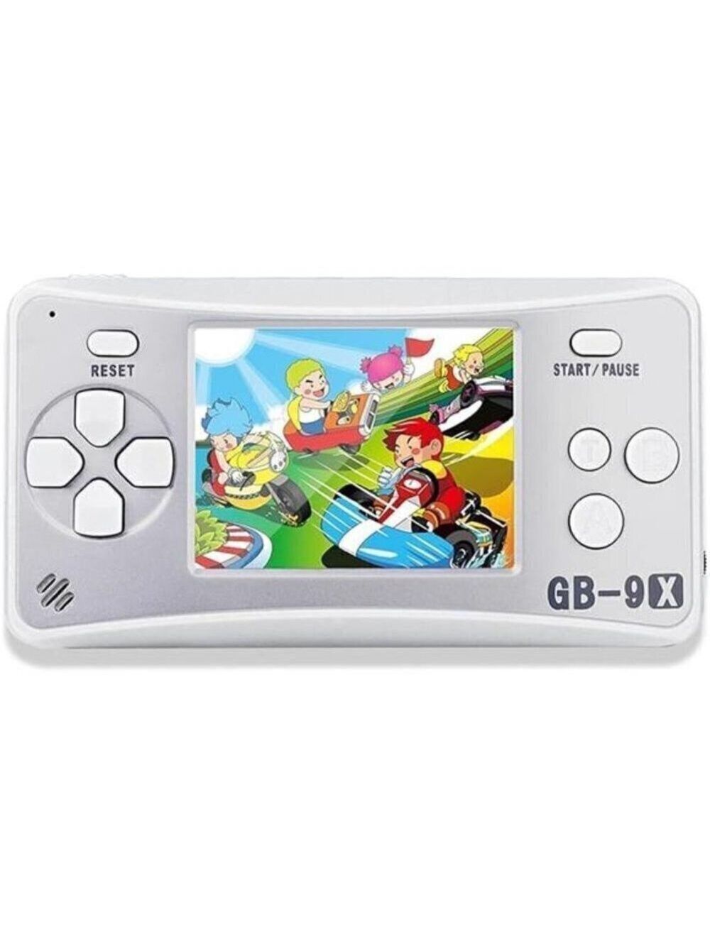 Kids Handheld 168 Built In Games Console Children Ages 4-12 Retro Classic GRAY